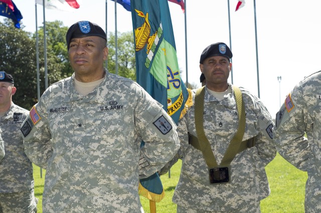 Gen. Cone's Promotion and Command Assumption Ceremonies