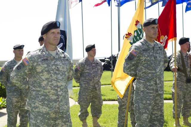 Gen. Cone's Promotion and Command Assumption Ceremonies
