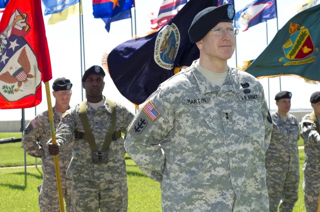 Gen. Cone's Promotion and Command Assumption Ceremonies