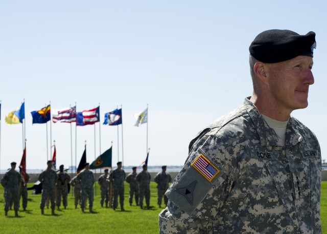 Gen. Cone's Promotion and Command Assumption Ceremonies