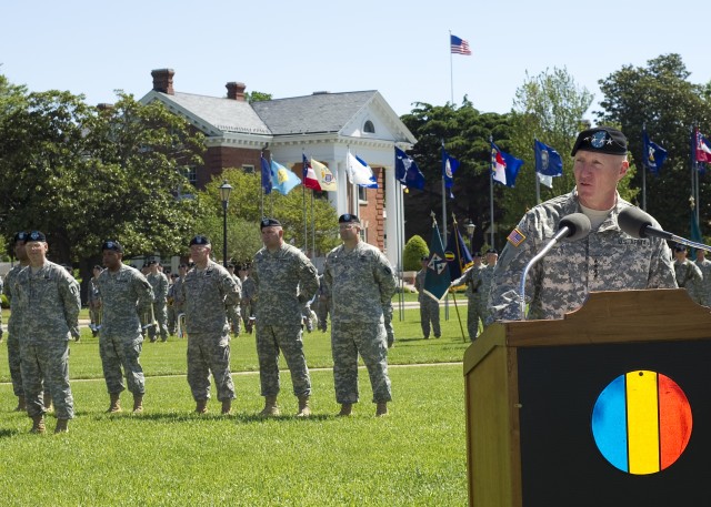 Gen. Cone's Promotion and Command Assumption Ceremonies