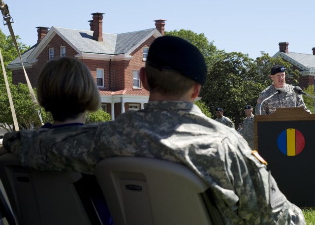 Gen. Cone's Promotion and Command Assumption Ceremonies