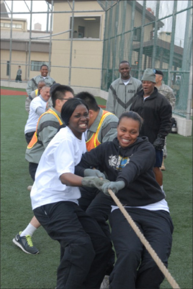 Sports competition strengthens alliance KATUSA Friendship Week attracts Soldiers to the courts