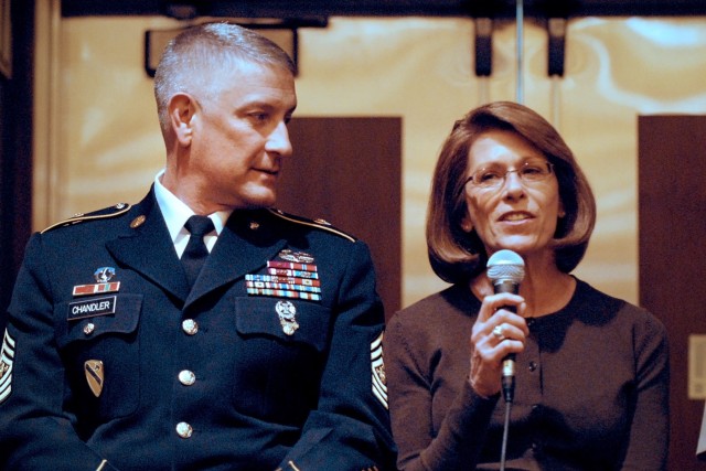 SMA Chandler and wife discuss family support