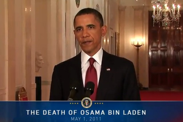 Obama announces death of bin Laden
