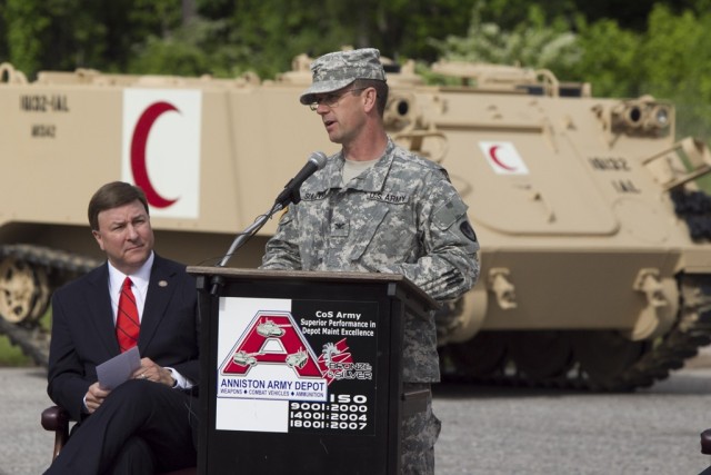 Combat vehicle work continues for FMS to Iraq, ceremony held