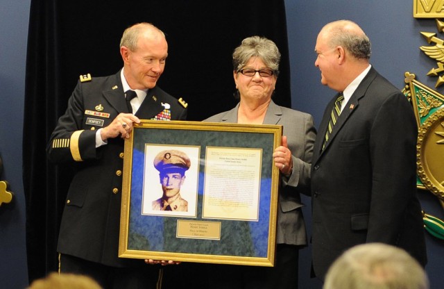 Medal of Honor ceremony at the Hall of Heroes