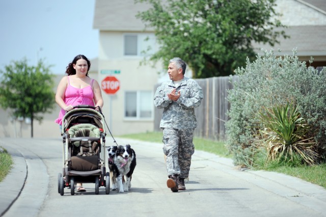 Cesar Millan visits Fort Hood