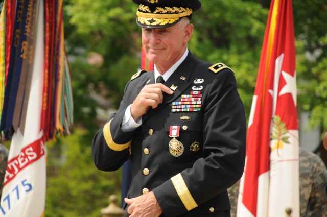 USACE Commander Retires at Fort McNair