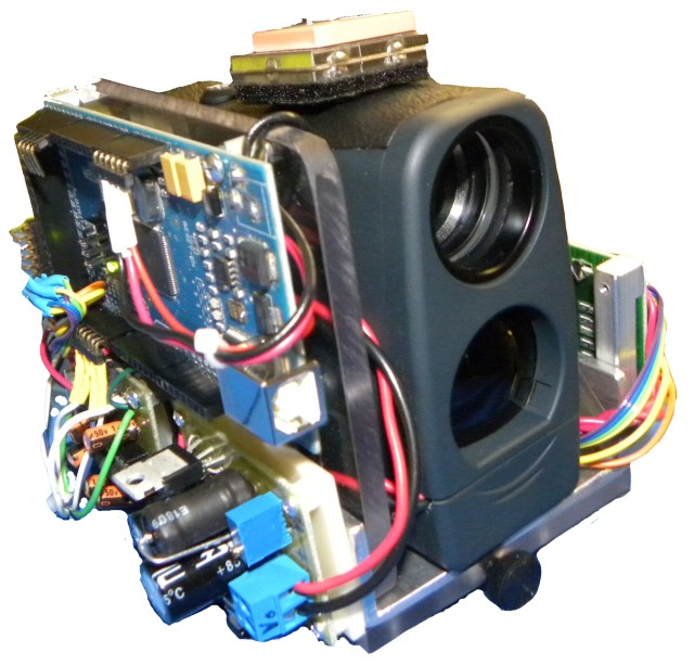 DemonEye Micro Laser Range Finder (MLRF) Prototype