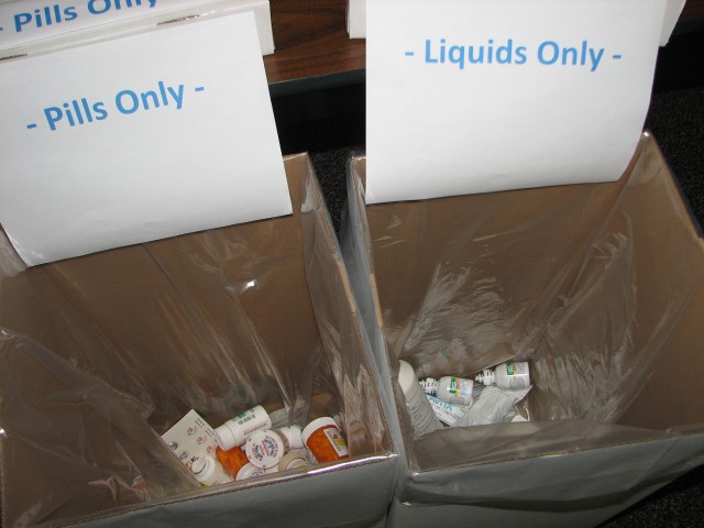 Community turns in medicines on National Take Back Prescription Day