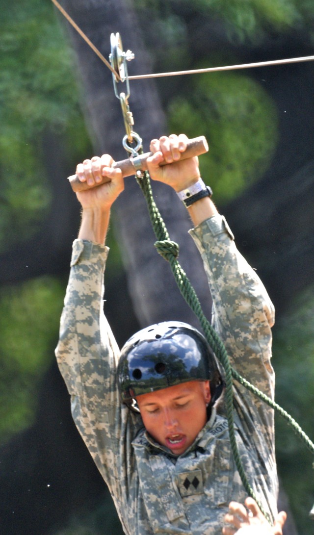 JROTC cadets compete for Ranger cord, tab