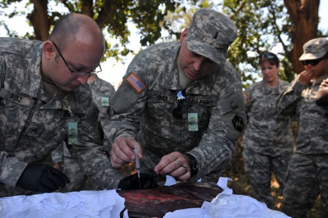 US Soldiers provide Combat Life Saving Training to Malawi Defence Force