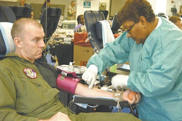 MDW hosts blood drive at McNair Fitness Center