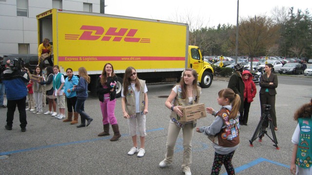 Girl Scouts send million cookies to troops 