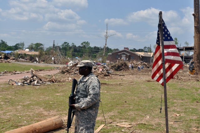 Alabama Guard continues state&#039;s largest-ever domestic response