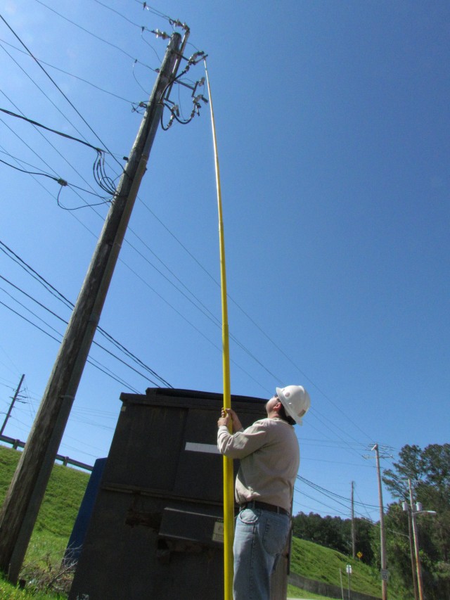 Chugach Lineman Turns On Electrical Power