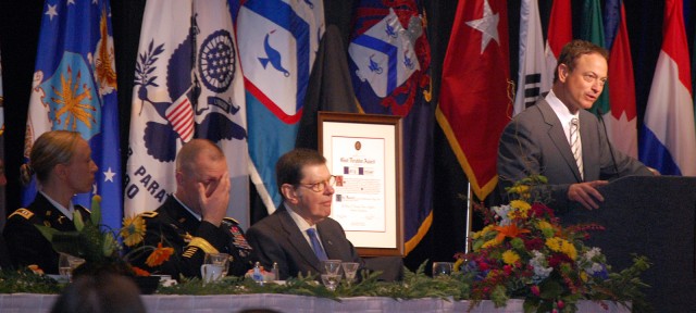 Soldier, actor honored by Truman Foundation