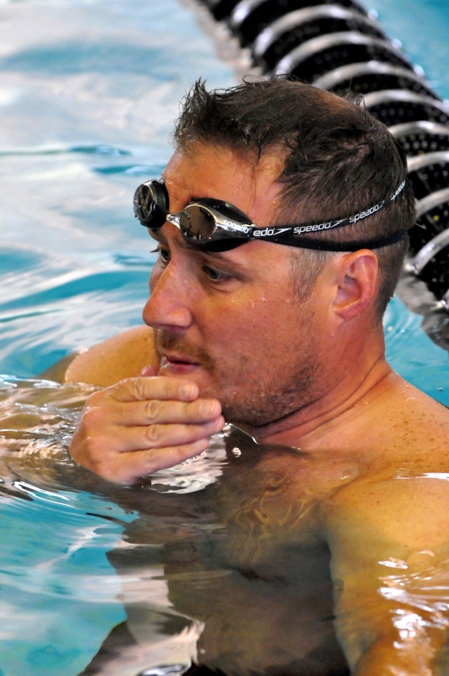 Warrior Games Swim Practice