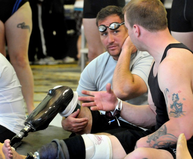 Warrior Games Swim Practice