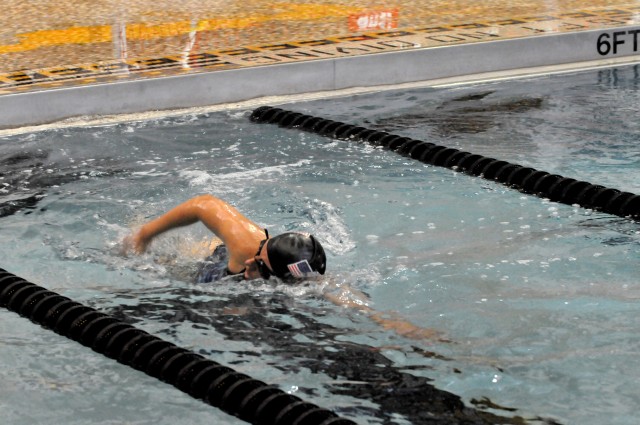 Warrior Games Swim Practice