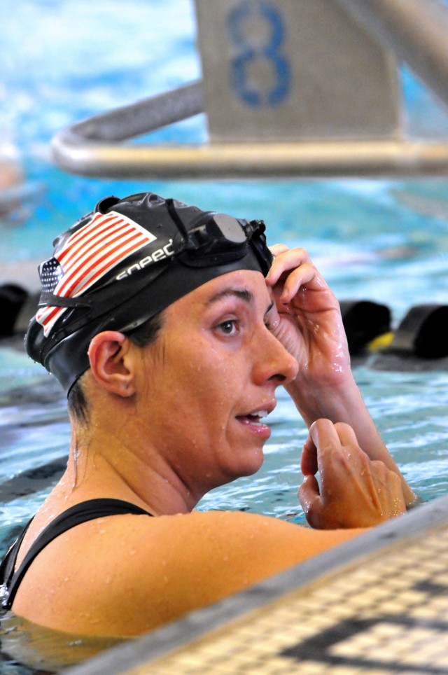 Warrior Games Swim Practice