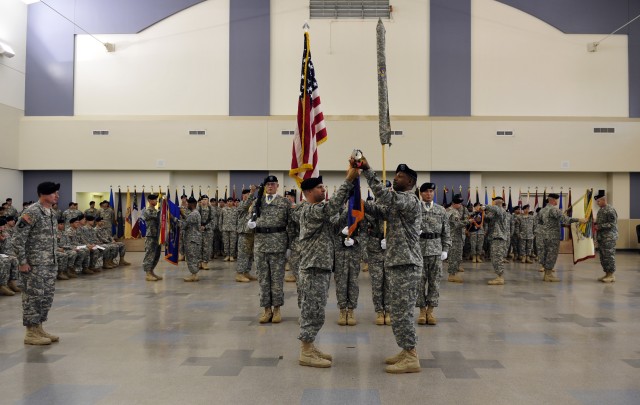 101st CAB Uncasing Ceremony