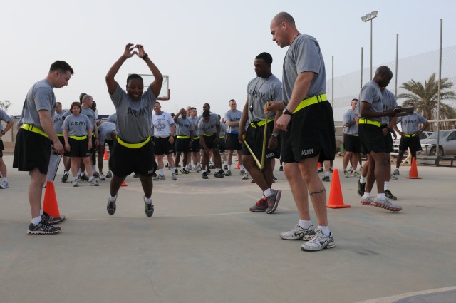 Senior leaders review proposed Army PT test