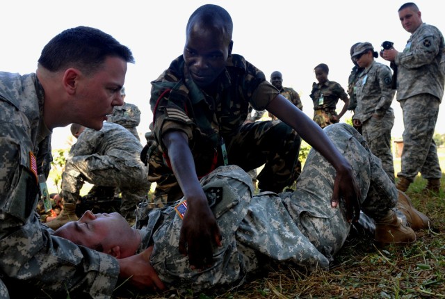 Combat Life-saver training in Malawi