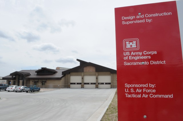 First Gold rated, Corps-built fire station opens at Hill Air Force Base