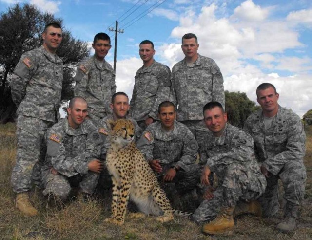 New York National Guard Soldiers in South Africa 