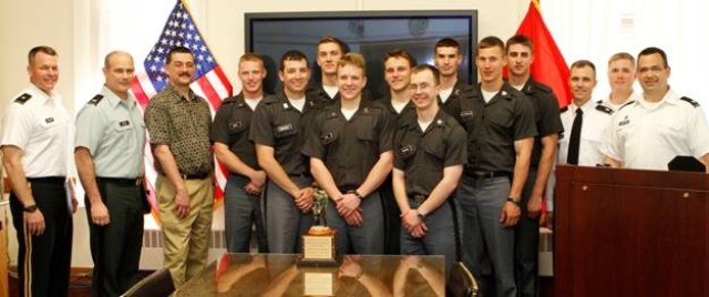 Winning cadet team