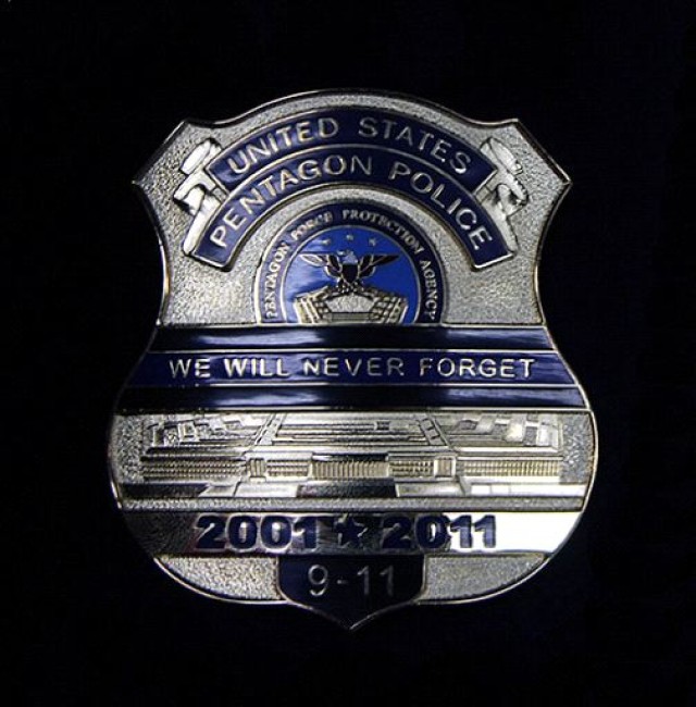 Pentagon Police badge honors 9AcA &quot;11