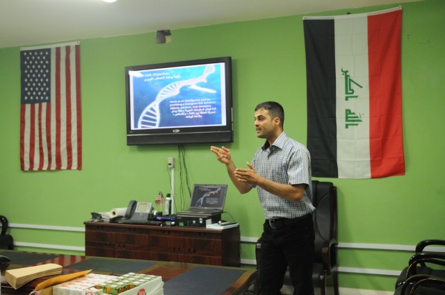 CID assists in training Iraqi Army forensics