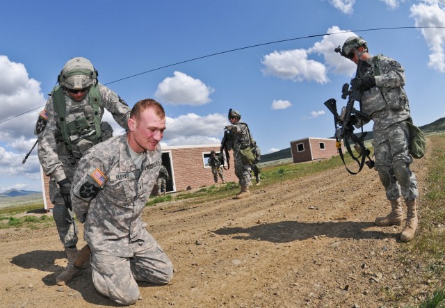 Searching a detainee