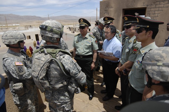 Chinese PLA delegation visits NTC
