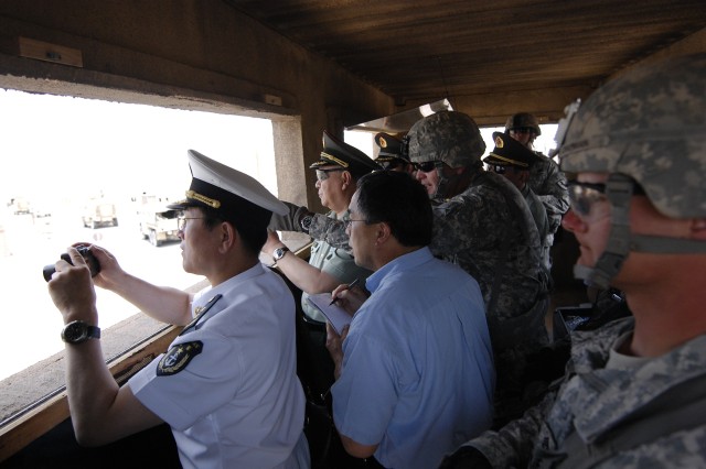 Chinese PLA delegation visits NTC