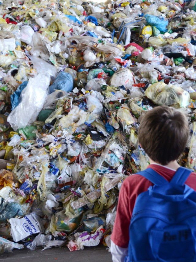 Sorting it out: Grafenwoehr Elementary students learn the ins and outs of recycling in Germany