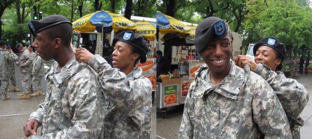 Son and Mother Thrive in Same New York Army National Guard Unit