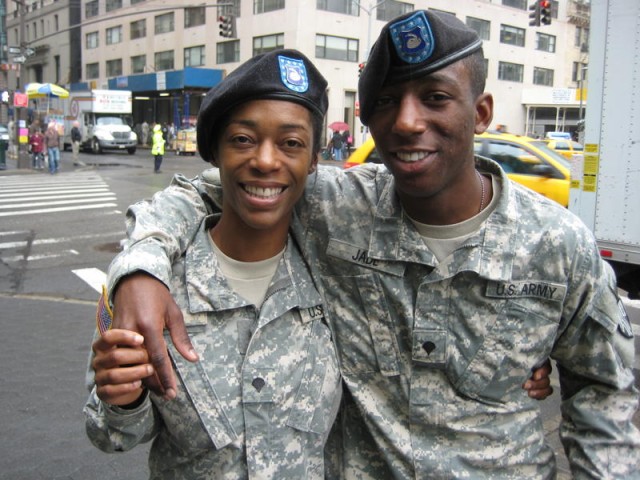 Son and Mother Thrive in Same New York Army National Guard Unit
