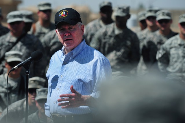 Shutdown could affect young troops most Gates says