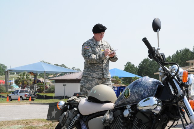 Post bikers ride for safety