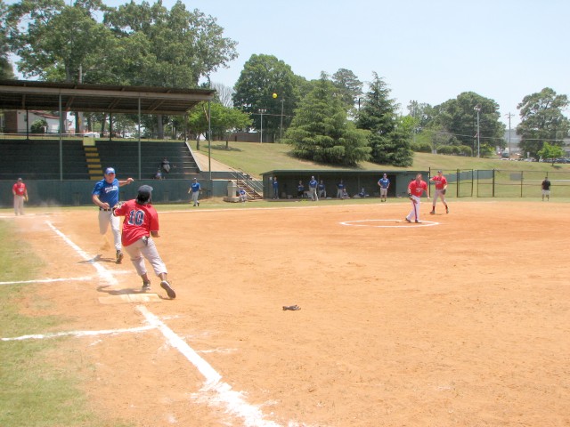 Georgia, South Carolina guard units hold annual softball game on Fort McPherson