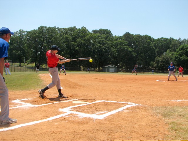 Georgia, South Carolina guard units hold annual softball game on Fort McPherson