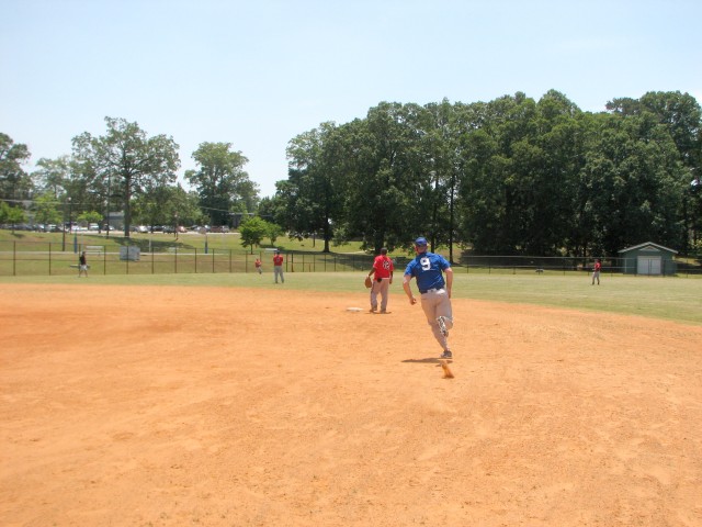 Georgia, South Carolina guard units hold annual softball game on Fort McPherson