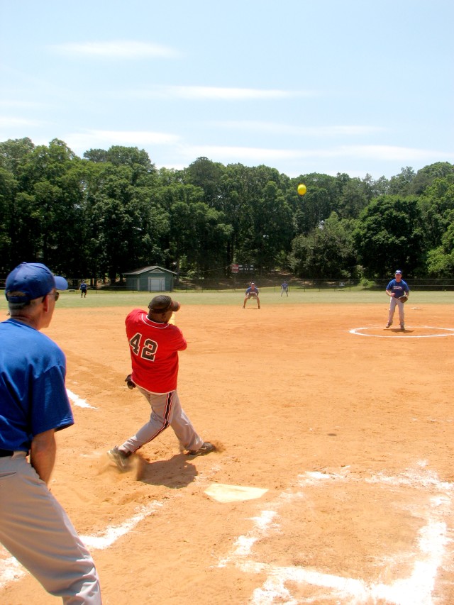 Georgia, South Carolina guard units hold annual softball game on Fort McPherson