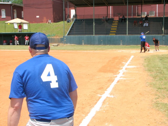 Georgia, South Carolina guard units hold annual softball game on Fort McPherson