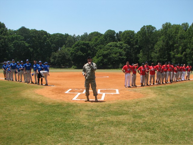 Georgia, South Carolina guard units hold annual softball game on Fort McPherson