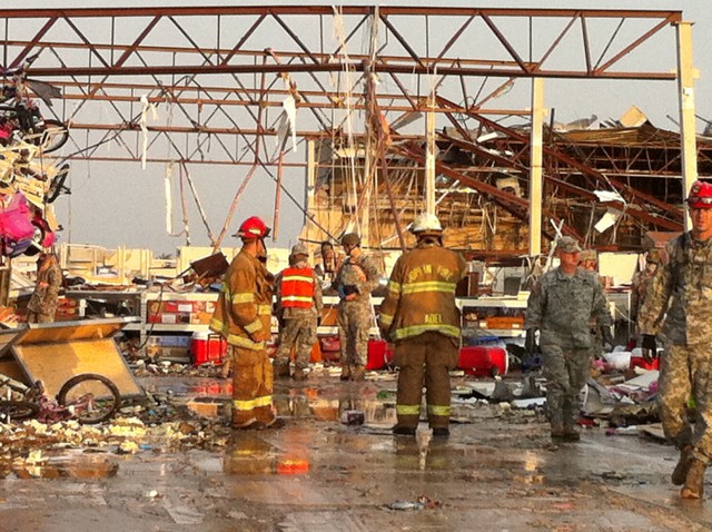Guardsman helps rescue tornado victims in Joplin