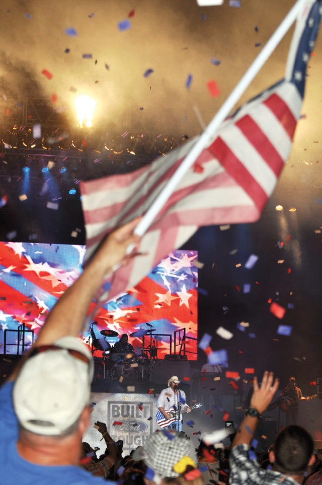 Flags fly high at Memorial Day concert